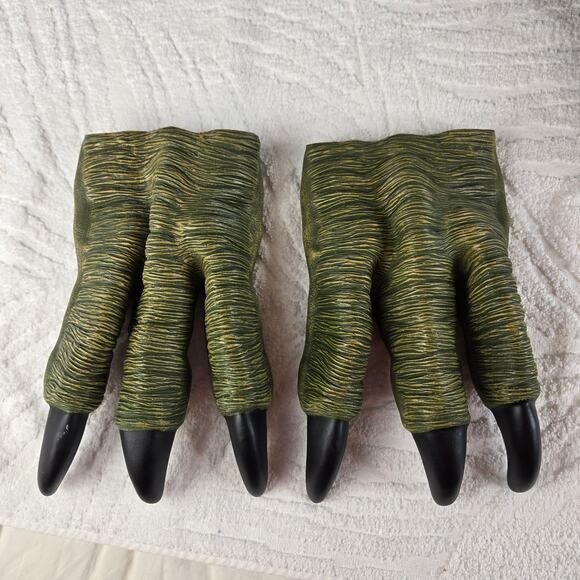 Jurassic World EUC Dinosaur Oversized Halloween costume T-Rex set mask Unisex - Picture 5 of 17